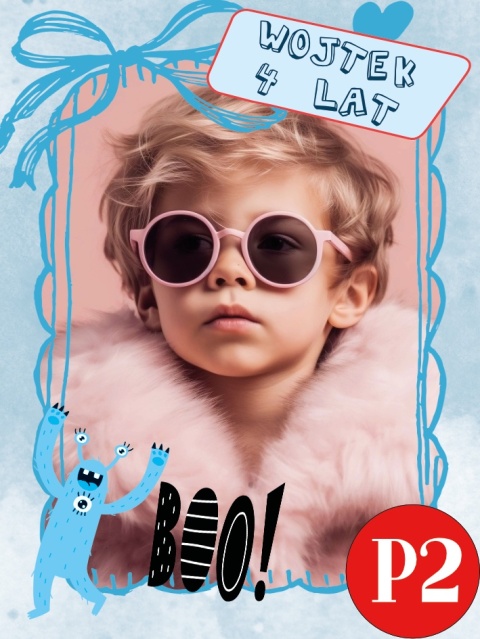 Foto Magnes 60mm x 80mm Seria Potwory