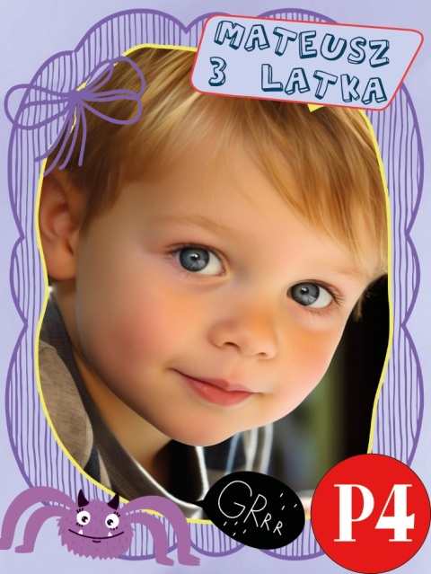 Foto Magnes 60mm x 80mm Seria Potwory