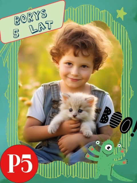 Foto Magnes 60mm x 80mm Seria Potwory