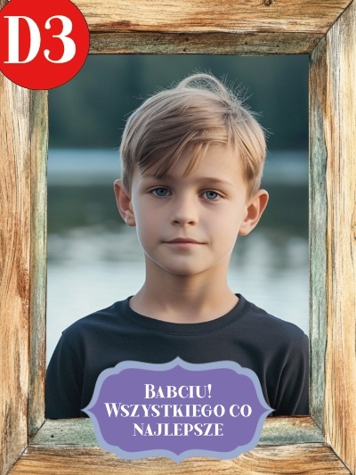 Foto Magnes 60mm x 80mm Na dzień babci i dziadka, różne okazje