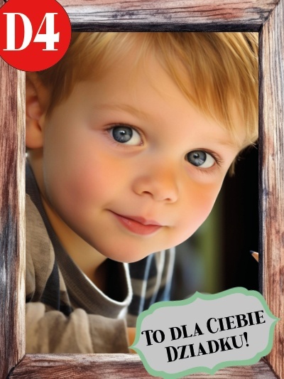 Foto Magnes 60mm x 80mm Na dzień babci i dziadka, różne okazje