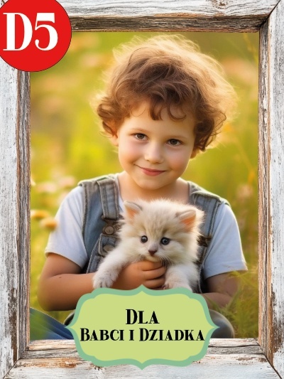 Foto Magnes 60mm x 80mm Na dzień babci i dziadka, różne okazje