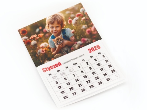 Kalendarz magnetyczny z kalendarium A6