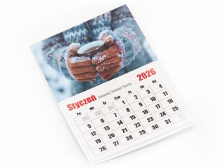 Kalendarz magnetyczny z kalendarium A6