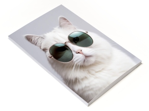 Notes klejony z okładką A6 (50kartek)