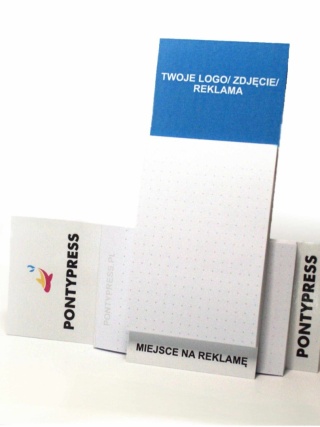 Notes magnetyczny z pleckami 60mm x150mm